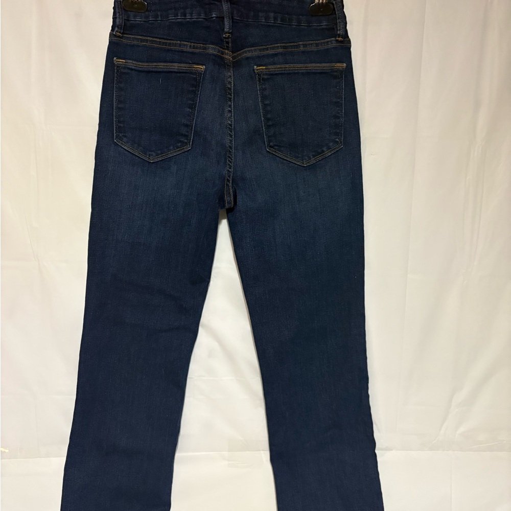 Frame Denim Women's Straight Leg Jeans - Dark Blue - Picture 5 of 10